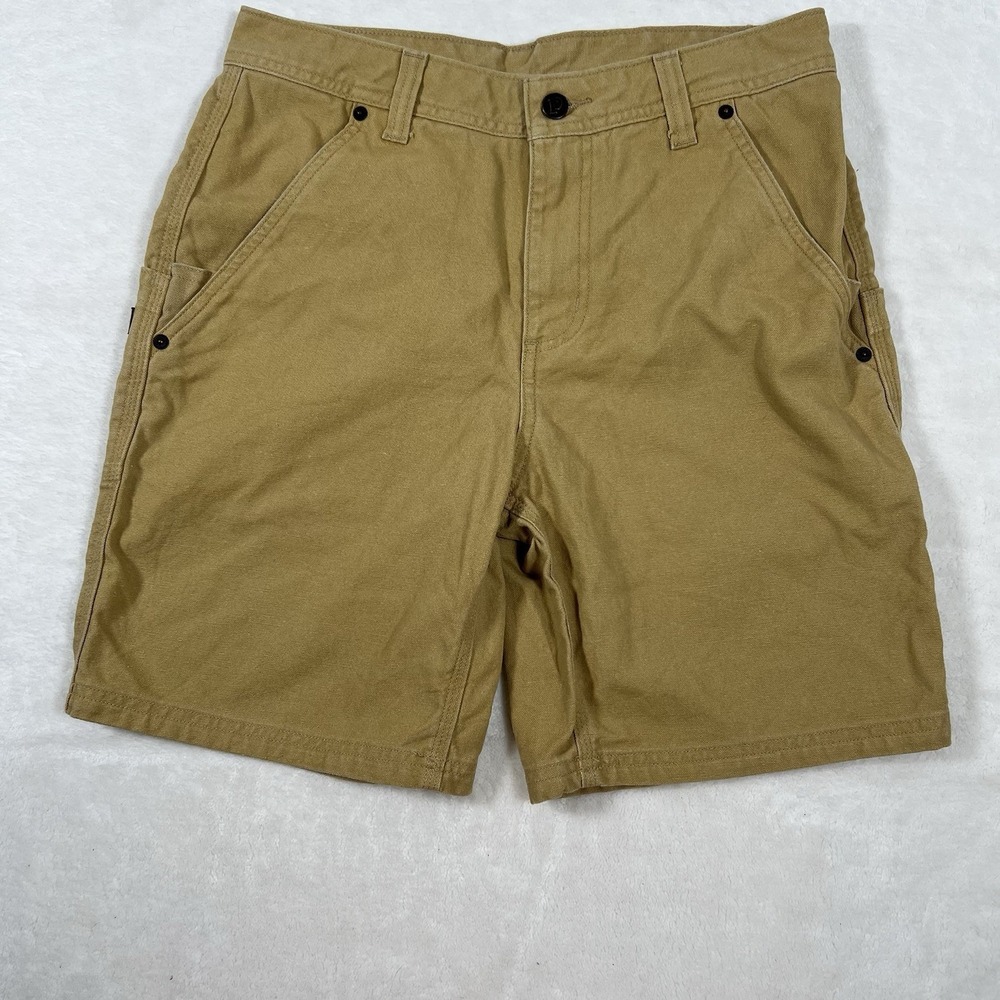 Patagonia Worn Wear All Season Hemp Canvas Highrise Shorts Women Size 6 Brown